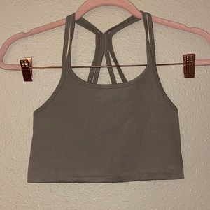 cropped tank top